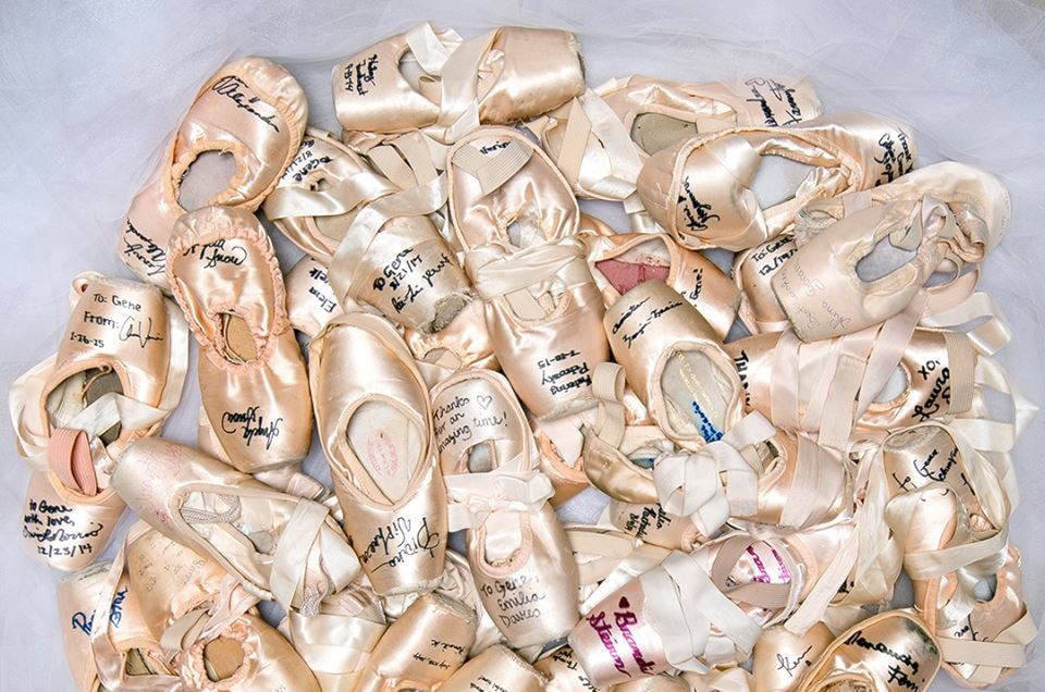 A Few Pointe Shoes from Gene’s Collection